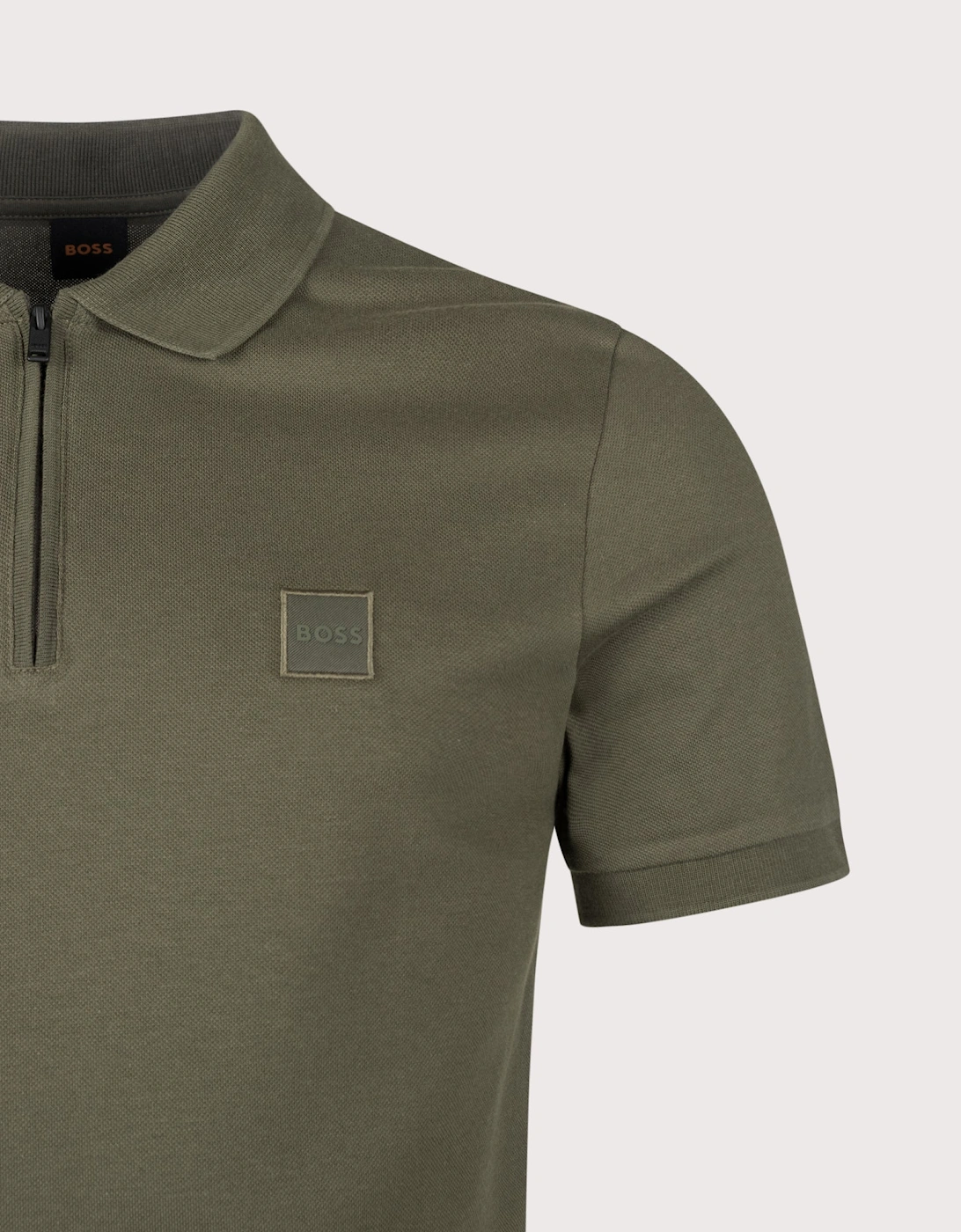 Slim Fit Passerzip Polo Shirt