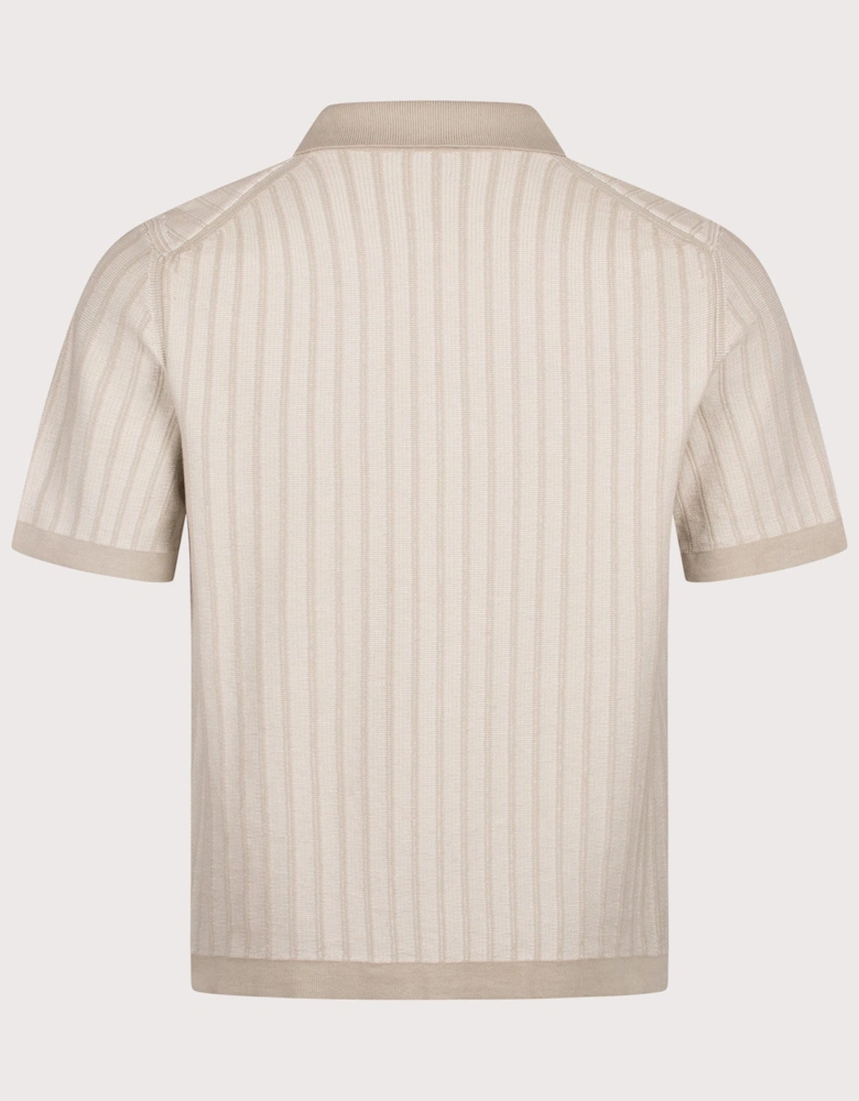 Relaxed Fit Kodd Knitted Polo Shirt