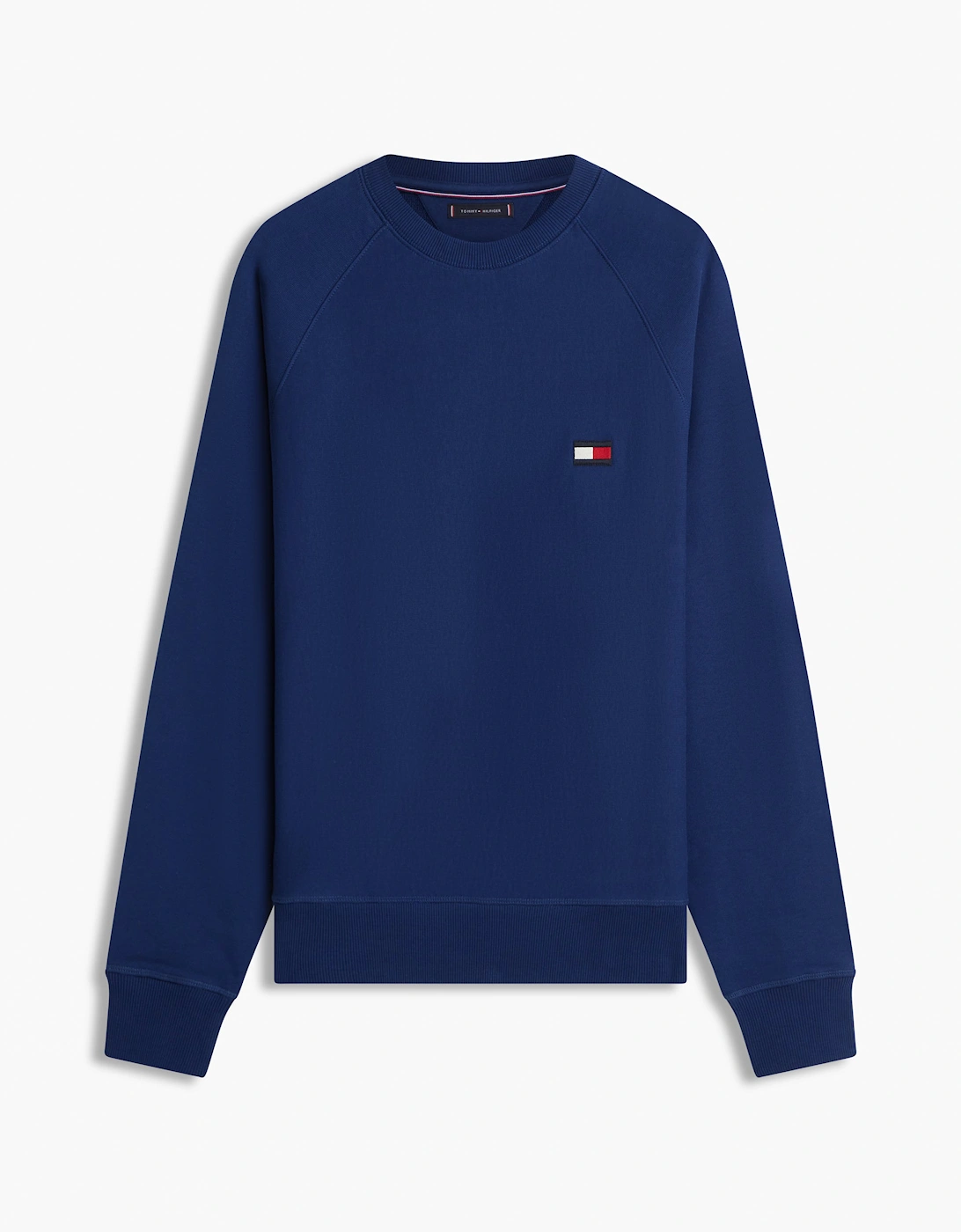 Tommy Hilfiger Tommy Flag Elevated Mens Sweatshirt - Carbon Navy