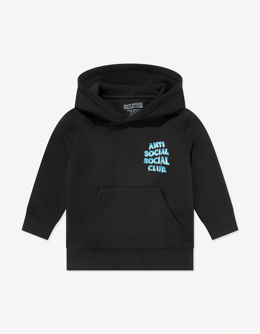 Anti Social Social Club Kids Icy Mind Games Hoodie in Black, 5 of 4