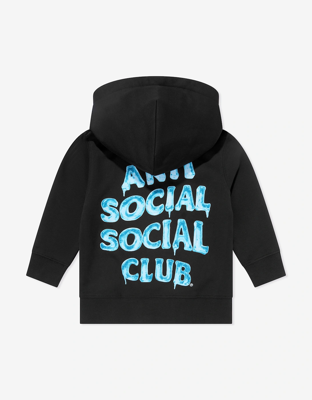Anti Social Social Club Kids Icy Mind Games Hoodie in Black