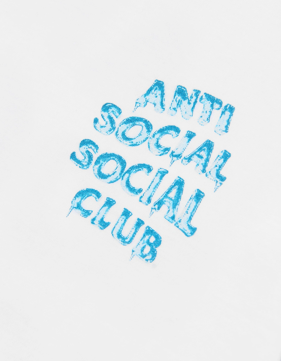 Anti Social Social Club Kids Icy Mind Games T-Shirt in White