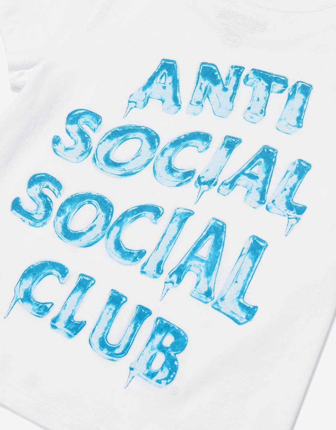 Anti Social Social Club Kids Icy Mind Games T-Shirt in White