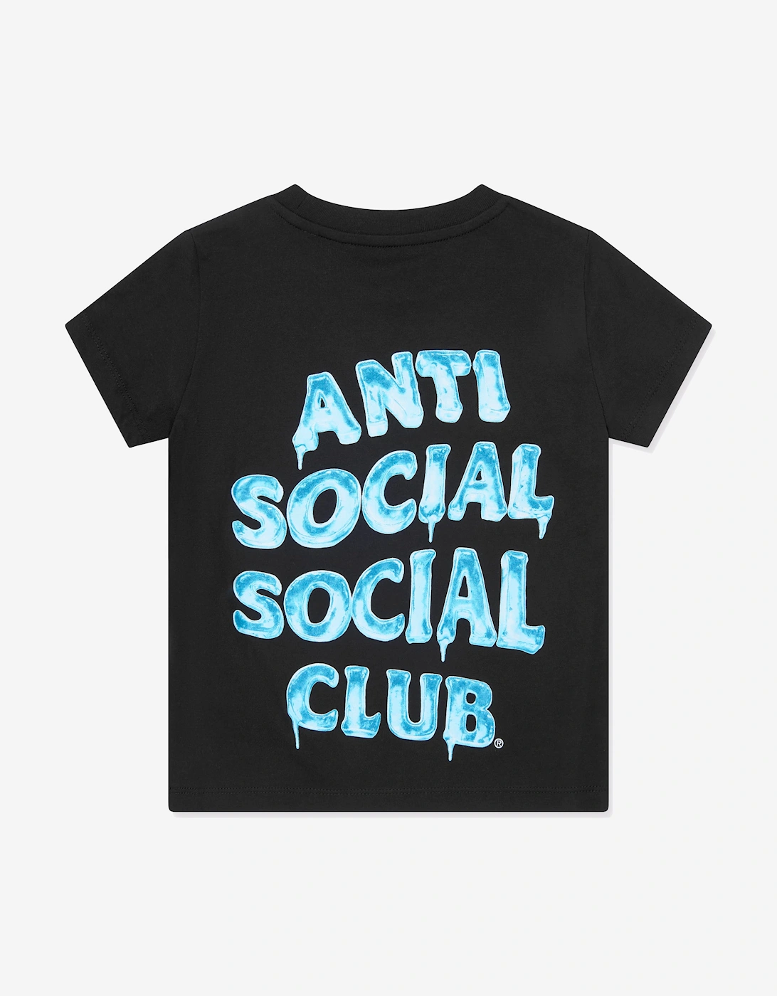 Anti Social Social Club Kids Icy Mind Games T-Shirt in Black