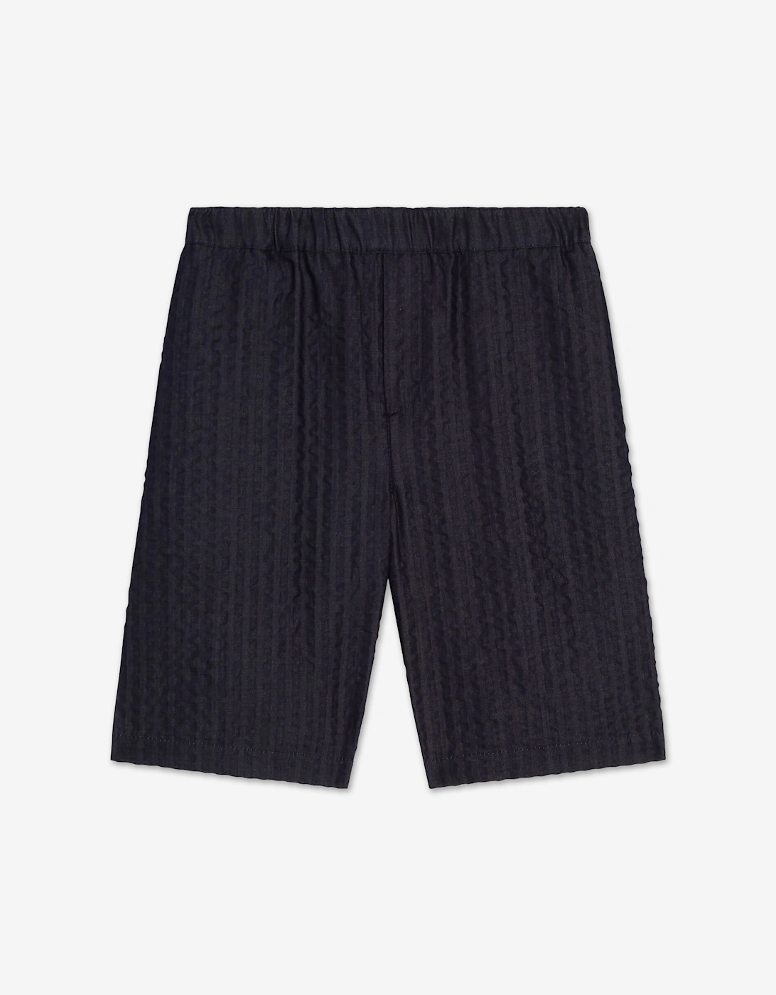 Dolce & Gabbana Boys Denim Bermuda Shorts in Navy