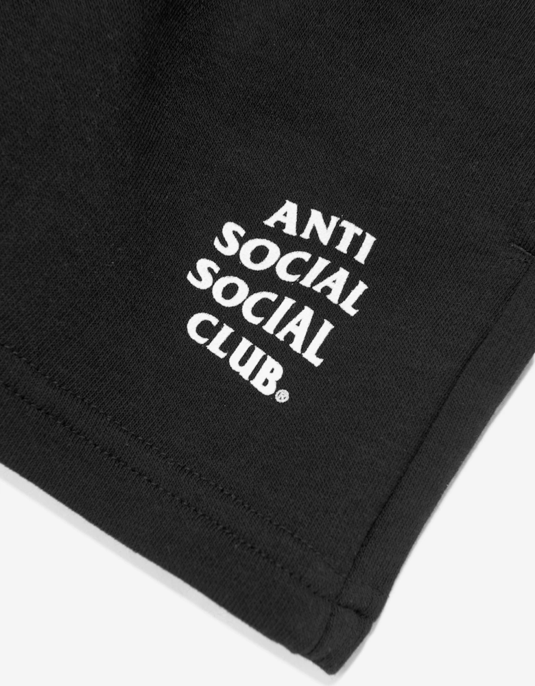 Anti Social Social Club Kids Core Shorts in Black