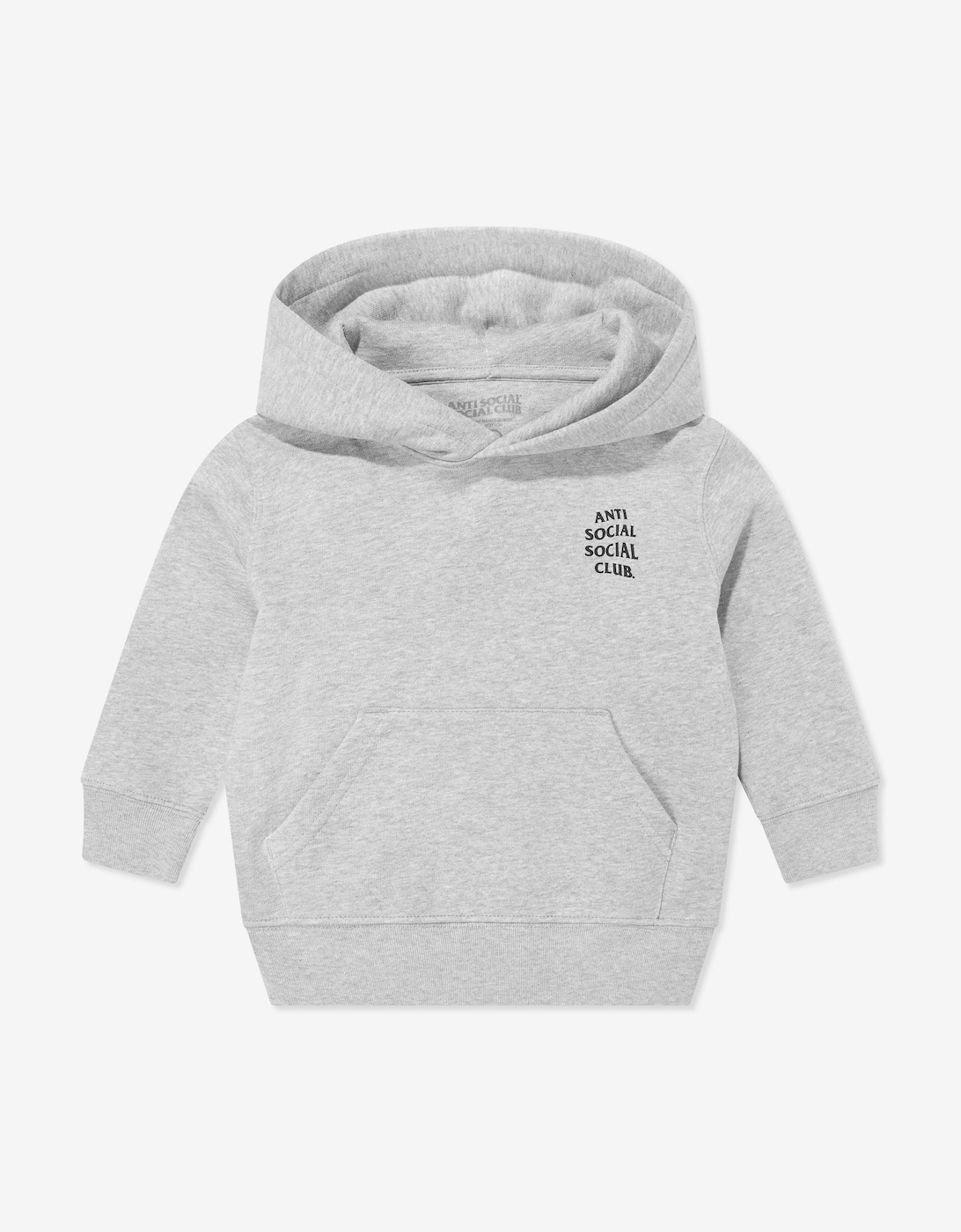 Anti Social Social Club Kids Core Hoodie in Grey
