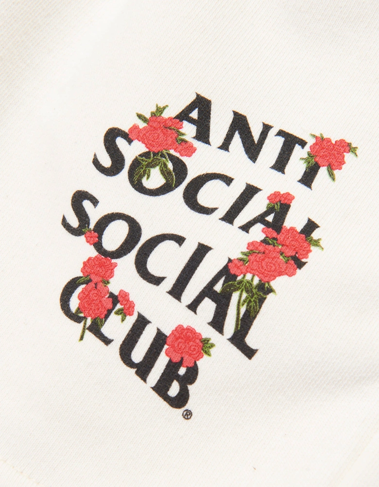 Anti Social Social Club Kids Rose Kkotch Shorts in Ivory