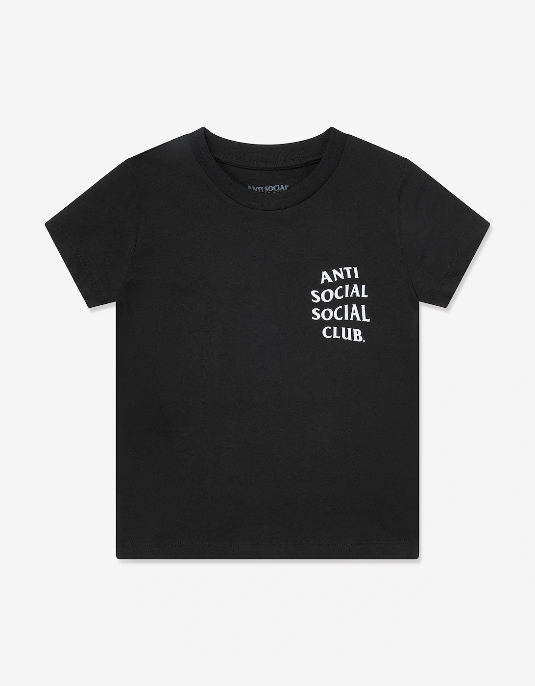 Anti Social Social Club Kids Kkotch T-Shirt in Black, 5 of 4