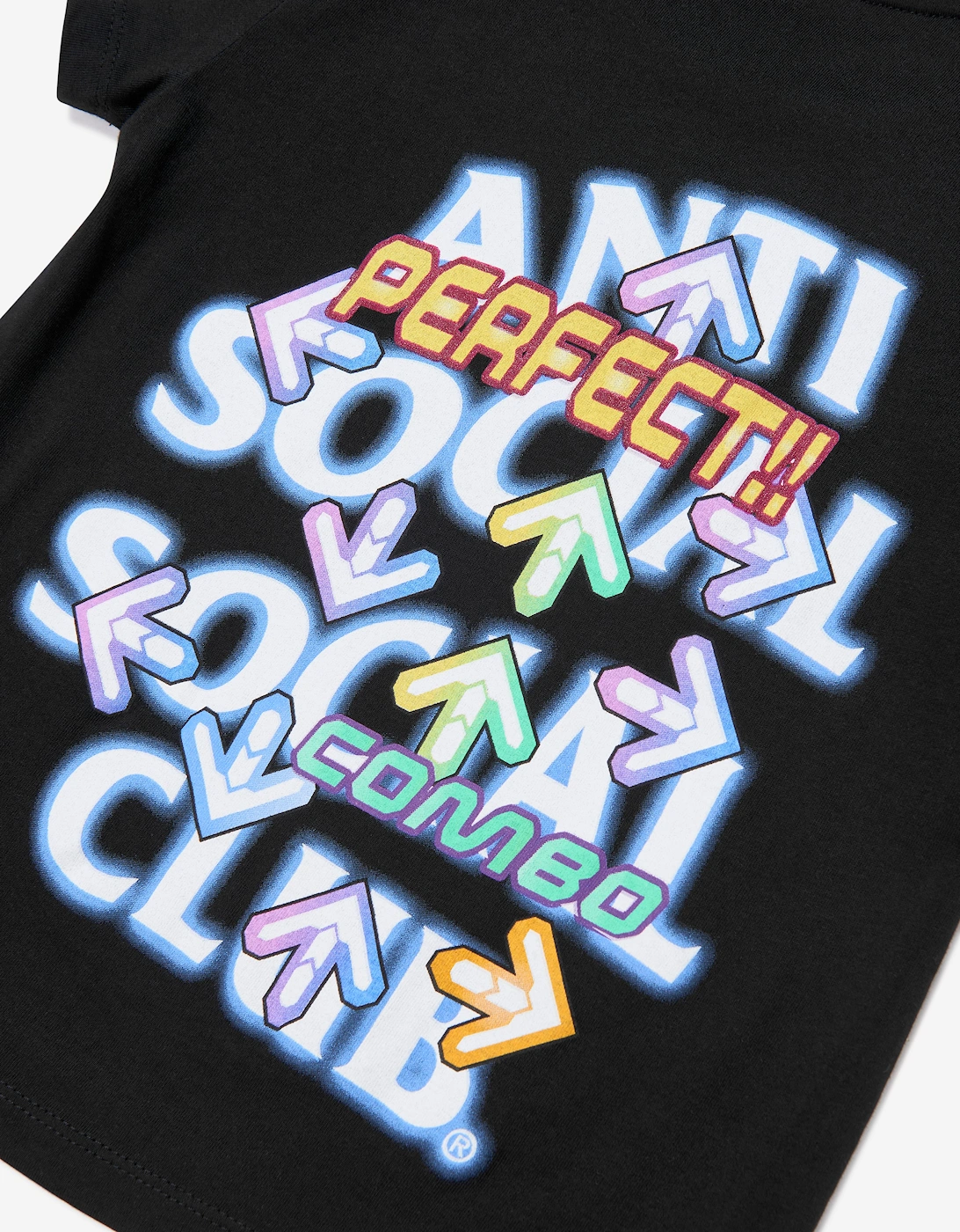 Anti Social Social Club Kids Butterfly T-Shirt in Black