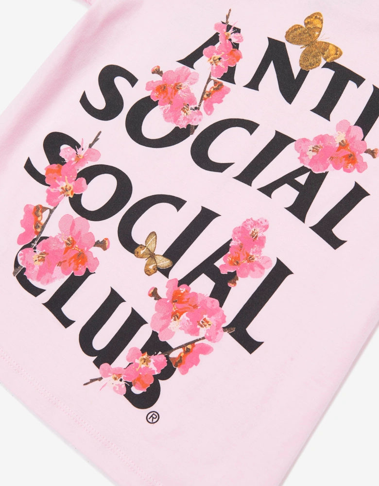 Anti Social Social Club Kids Kkotch T-Shirt in Pink