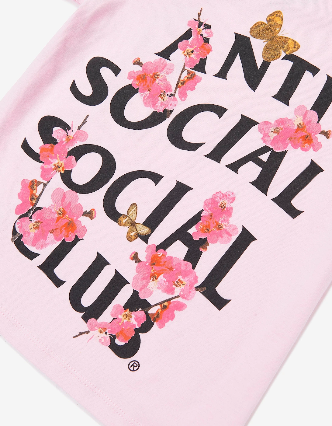 Anti Social Social Club Kids Kkotch T-Shirt in Pink