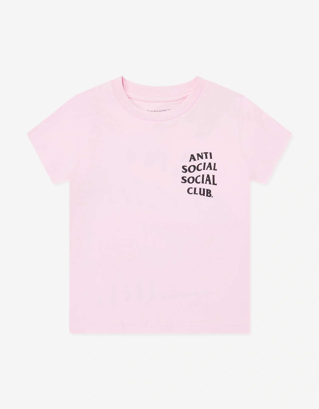 Anti Social Social Club Kids Kkotch T-Shirt in Pink, 5 of 4