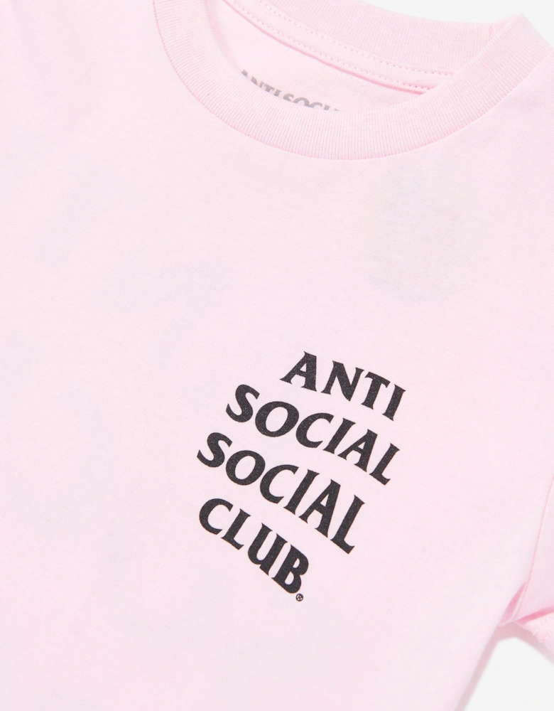 Anti Social Social Club Kids Kkotch T-Shirt in Pink