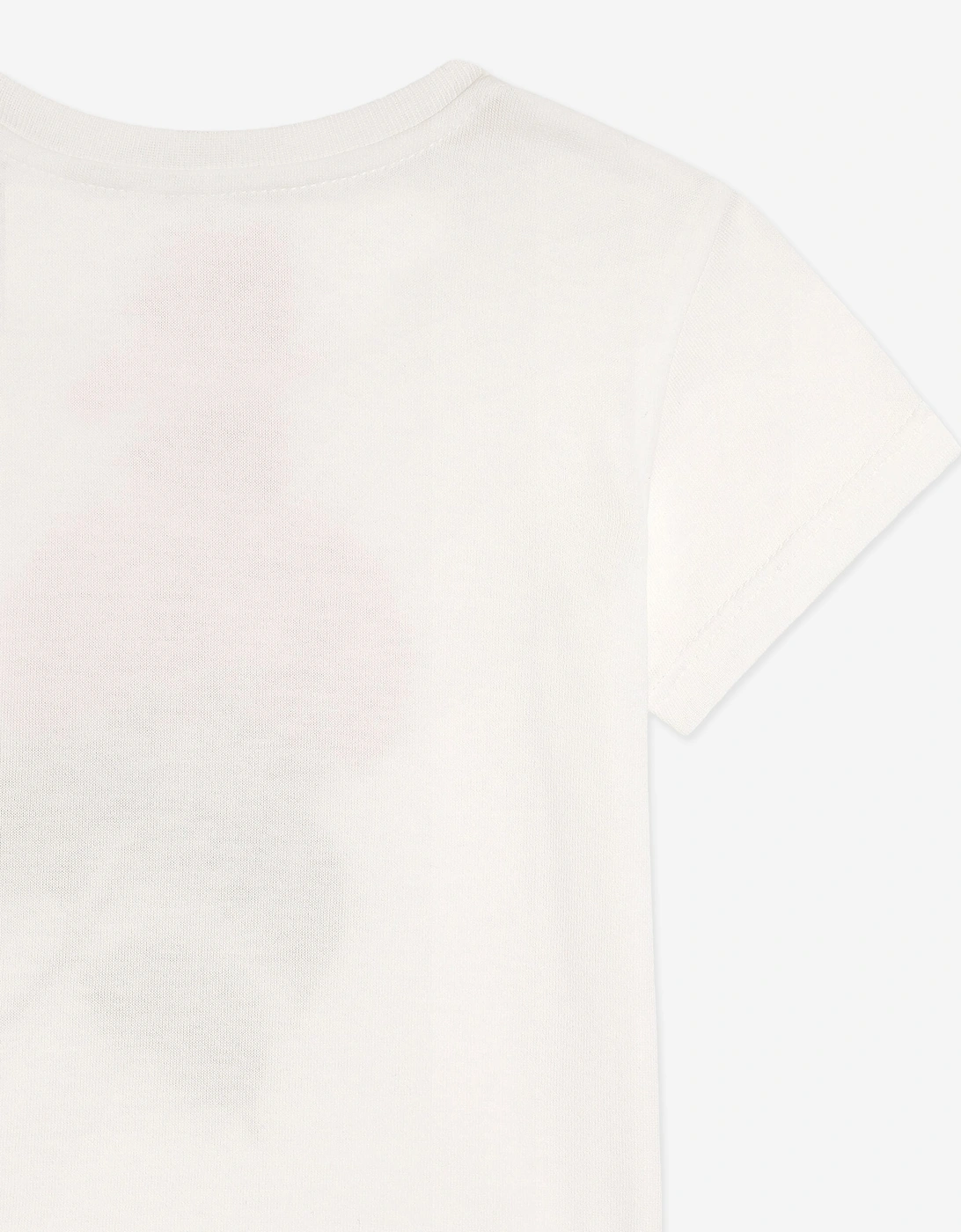 Dolce & Gabbana Baby Girls Hydrangea Print T-Shirt in White