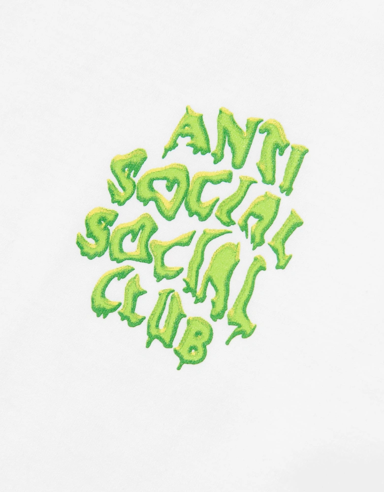 Anti Social Social Club Kids Melt Away T-Shirt in White