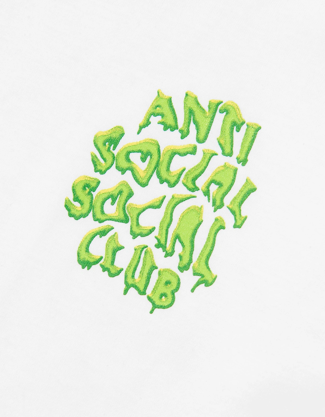 Anti Social Social Club Kids Melt Away T-Shirt in White