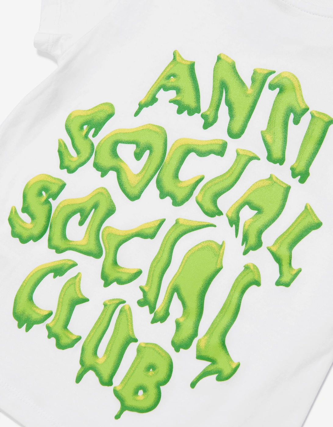 Anti Social Social Club Kids Melt Away T-Shirt in White