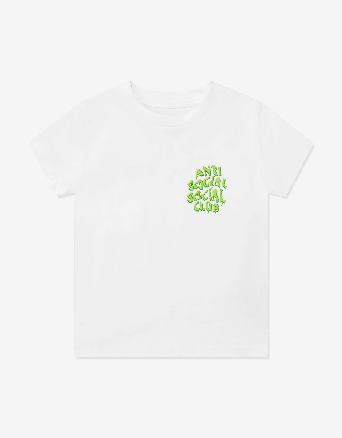 Anti Social Social Club Kids Melt Away T-Shirt in White, 5 of 4