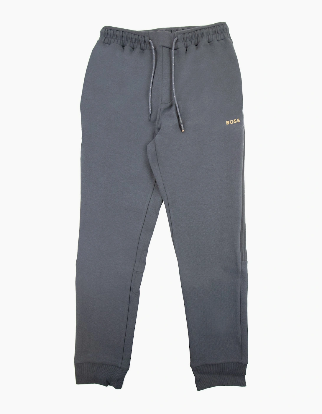 Hugo Boss Hadiko 1 Side Stripe Tracksuit Bottoms Dark Grey 027, 7 of 6