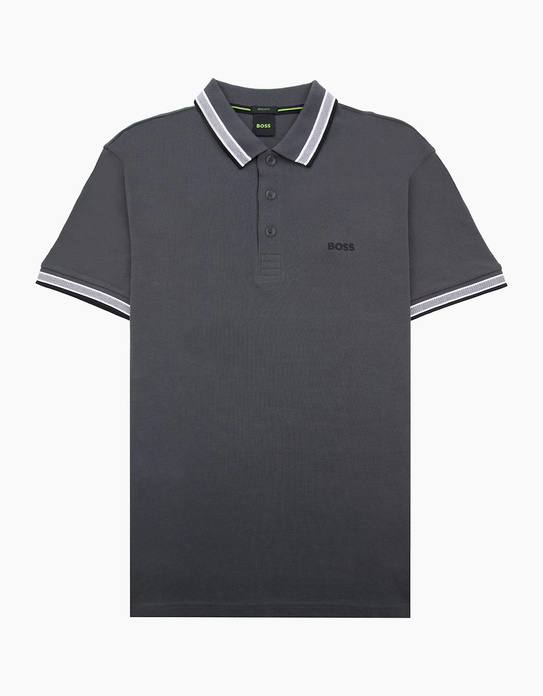 Hugo Boss Paddy Embroidered Logo Polo Grey 027