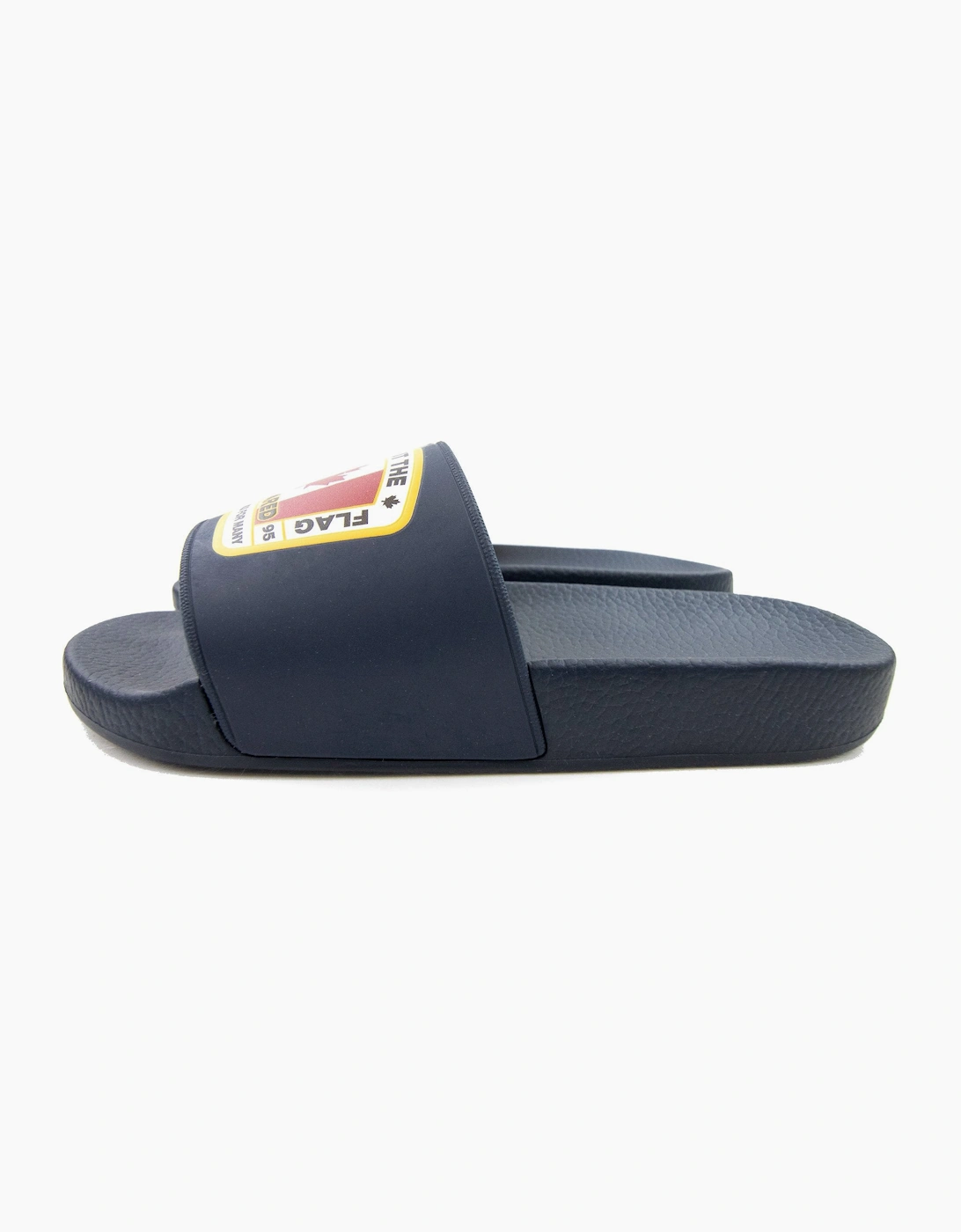 Dsquared2 Canadian Flag Sliders Navy Blue