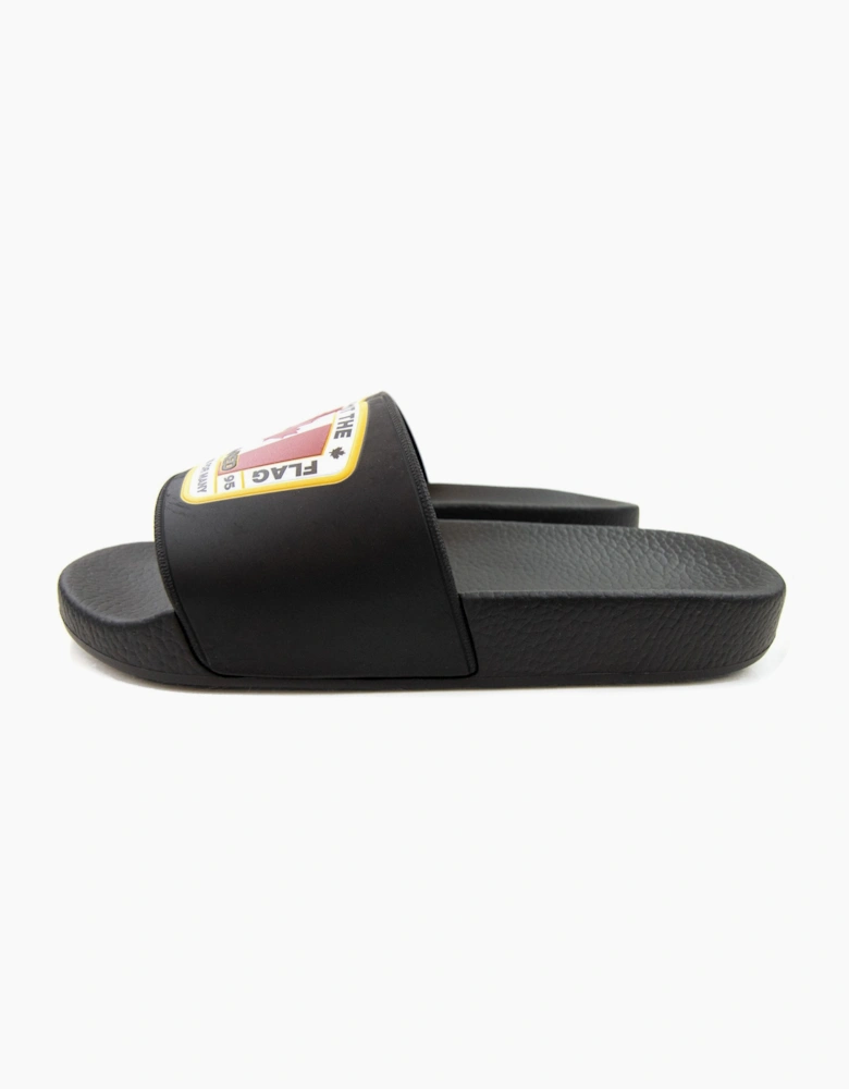 Dsquared2 Canadian Flag Sliders Nero