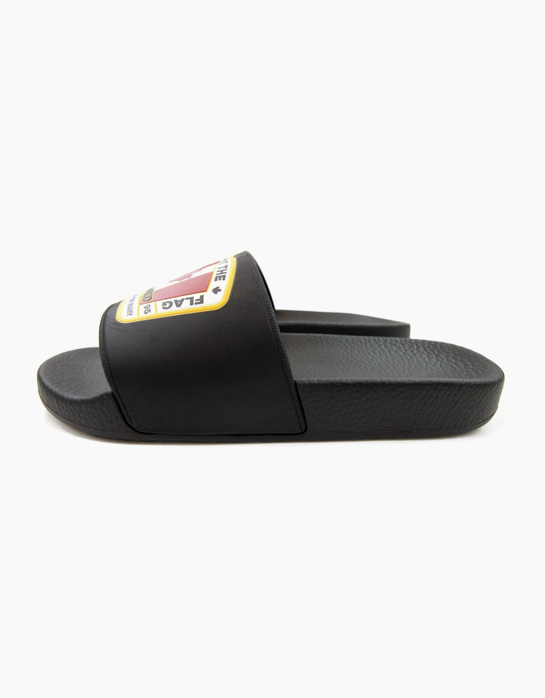 Dsquared2 Canadian Flag Sliders Nero