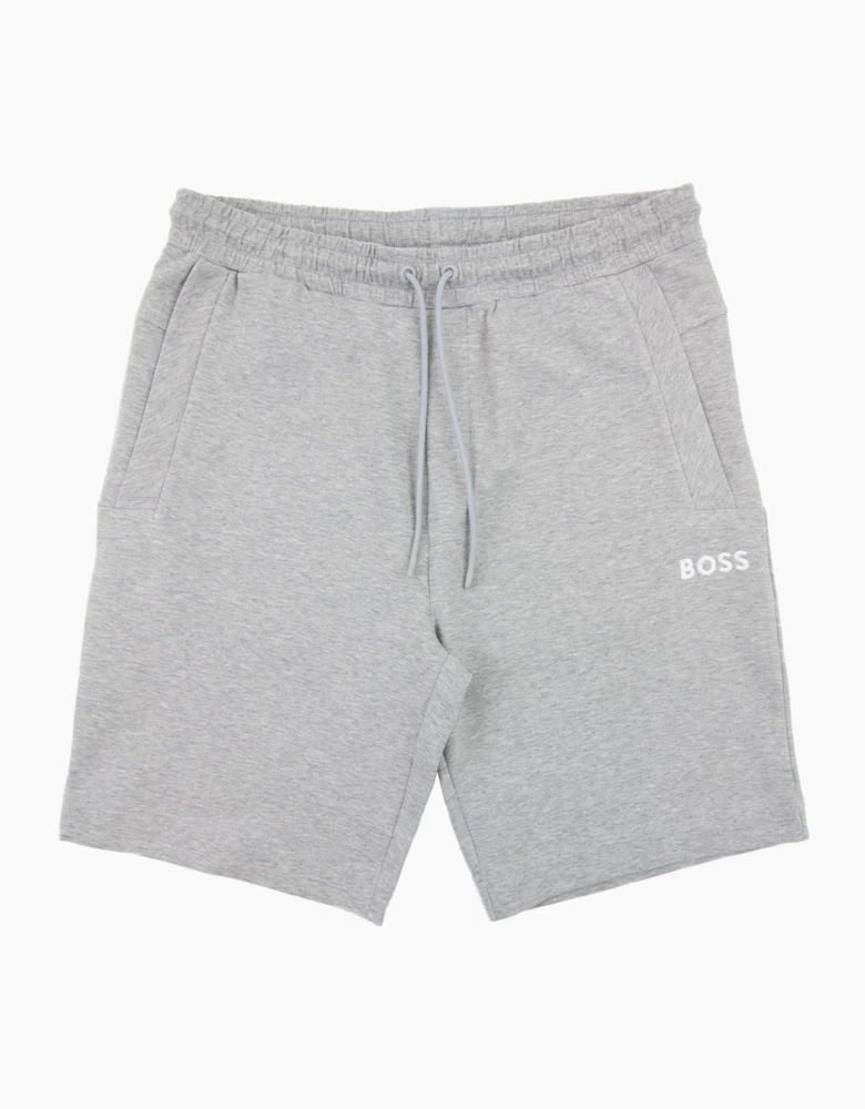 Hugo Boss Headlo 1 Embroidered Logo Shorts Grey 059