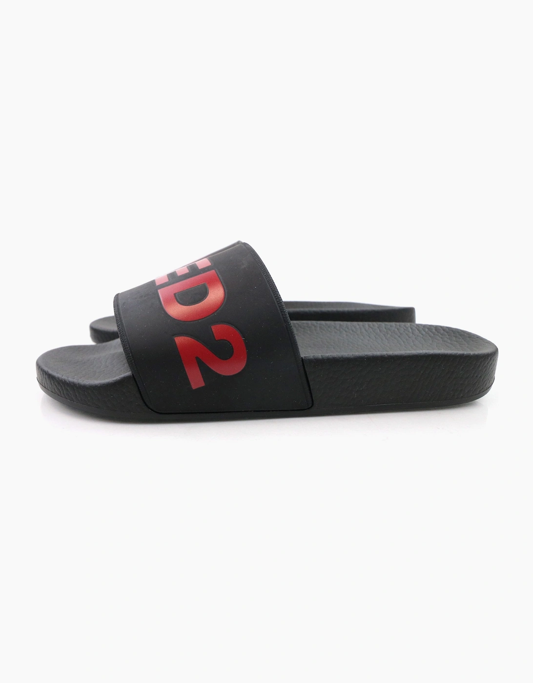 Dsquared2 Logo Sliders Black/red