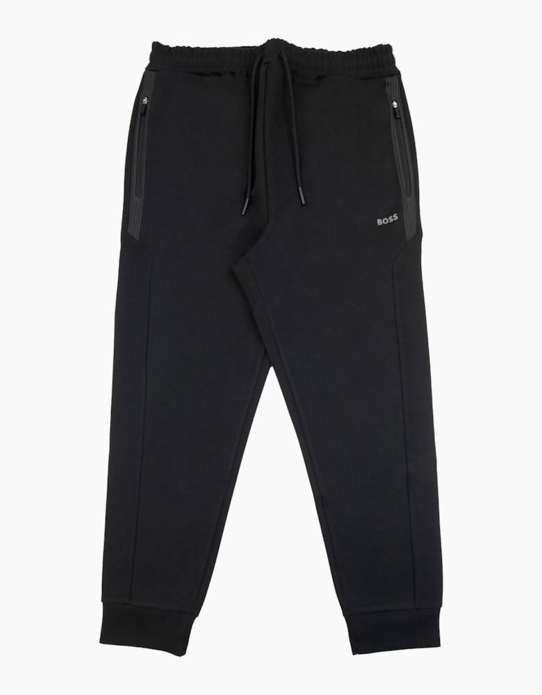 Hugo Boss Hadiko 1 Hd Print Logo Tracksuit Bottoms Black 001