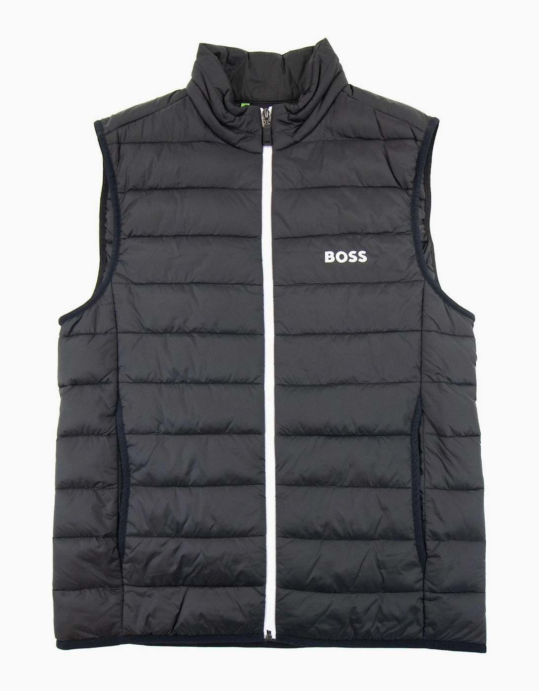 Hugo Boss V Thor Logo Detail Water Repellent Gilet Black 002, 5 of 4