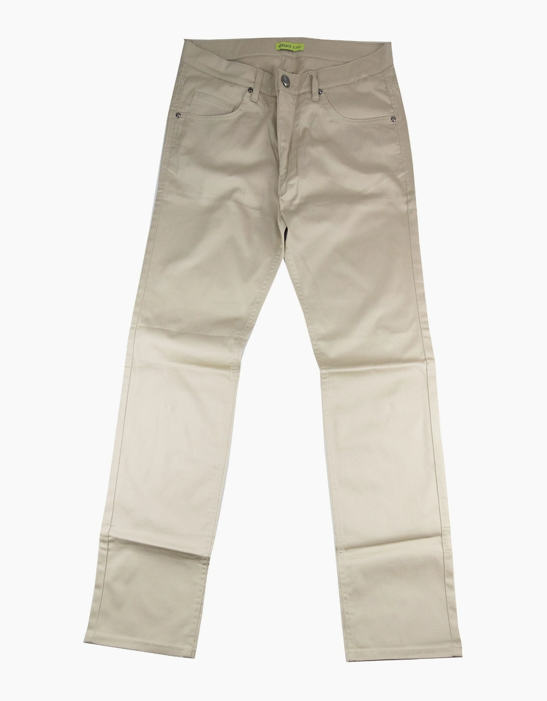 Versace Jeans Metal Logo Tiger Pocket Chinos Beige, 3 of 2