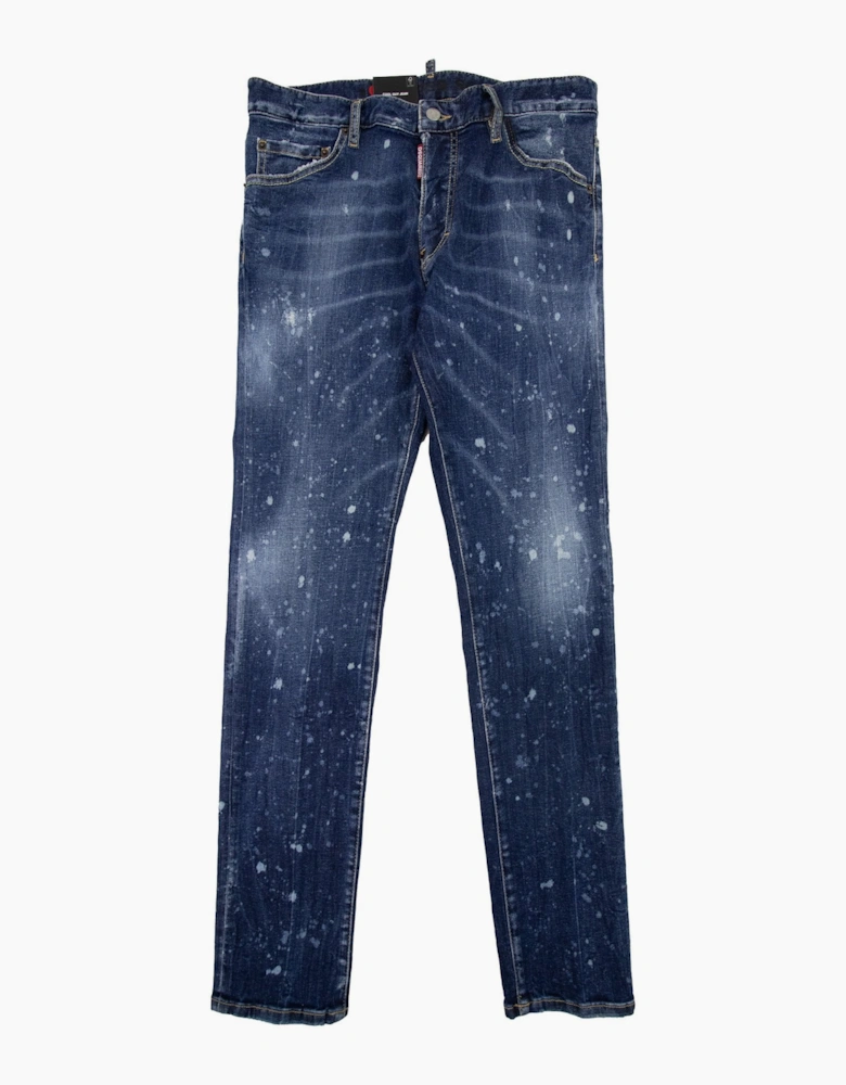 Dsquared2 Dark Moldy Wash Cool Guy Jean Navy Blue 470