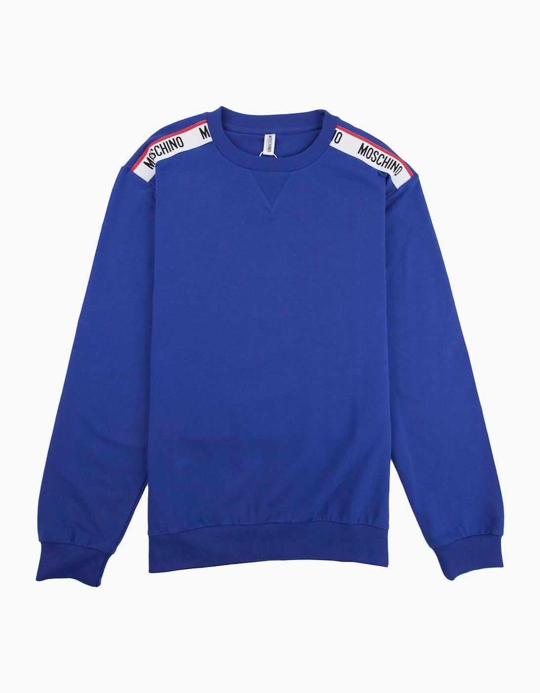Moschino Underwear Tape Sweatshirt Elec Blue 0279, 4 of 3
