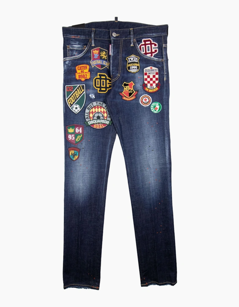 Dsquared2 College Patch Cool Guy Jeans Denim 470