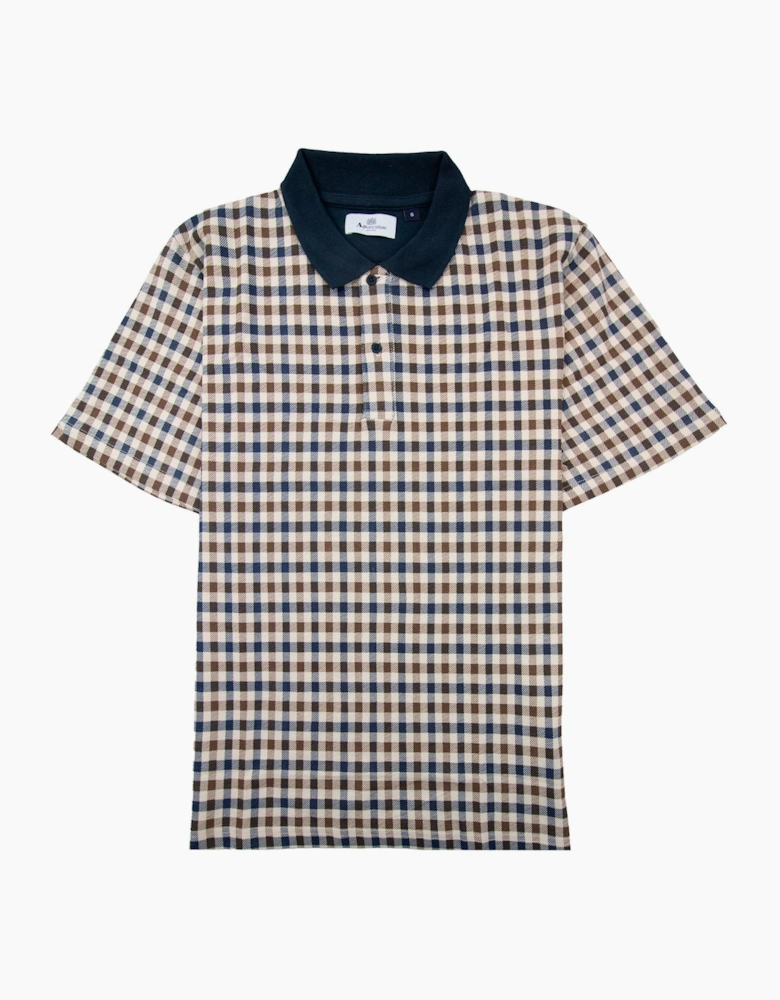 Aquascutum Icon Polo Shirt Navy 11