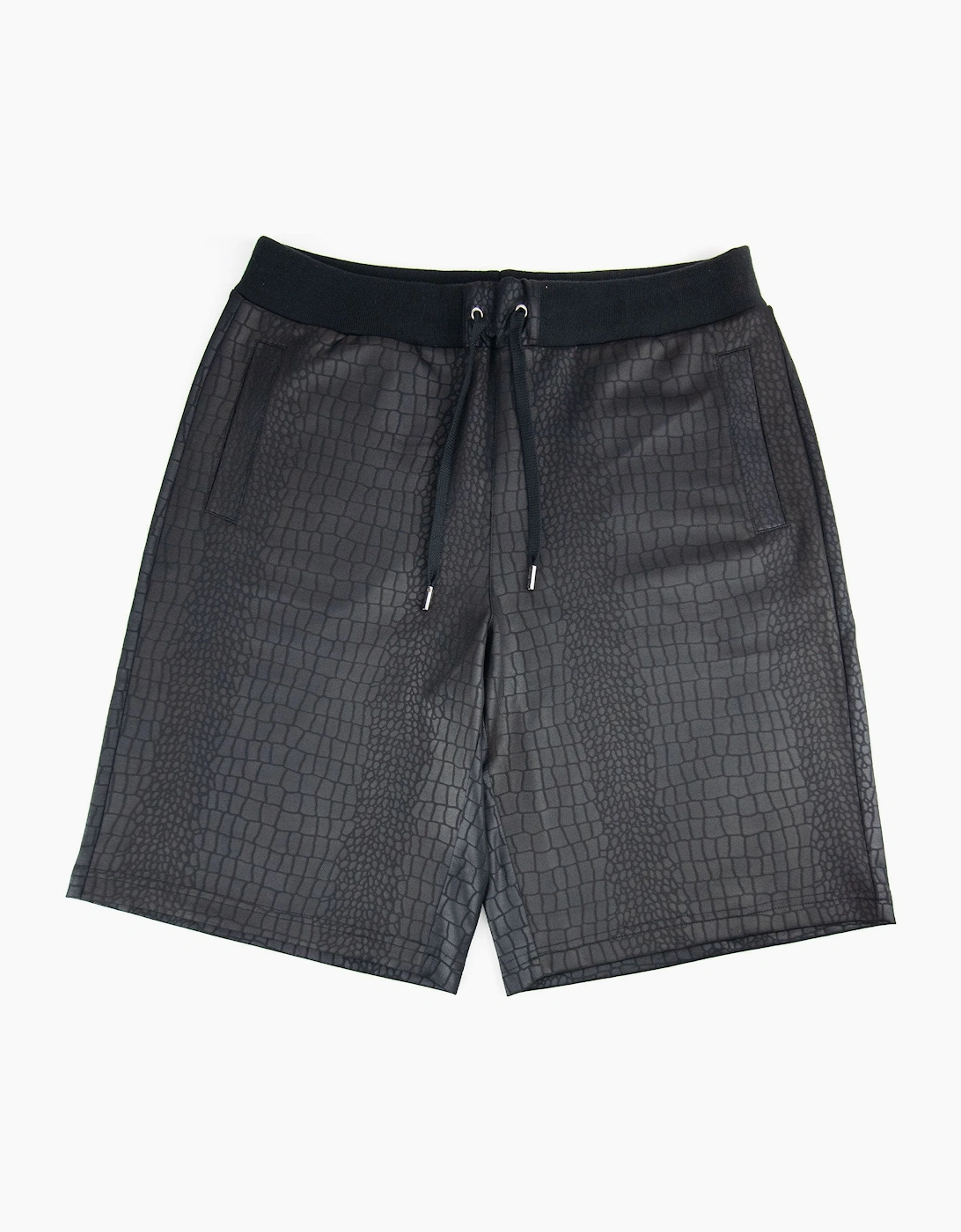Versace Jeans Neoprene Scuba Metal Logo Shorts Black, 3 of 2