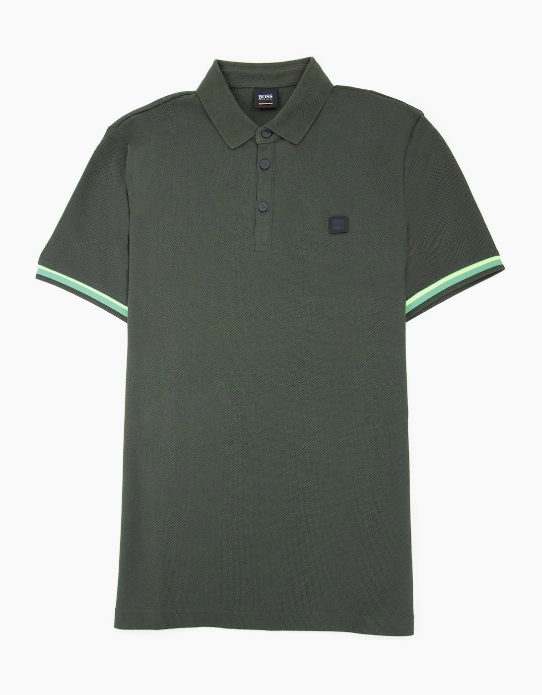Hugo Boss Printcat Rubber Logo S/s Polo Khaki, 5 of 4