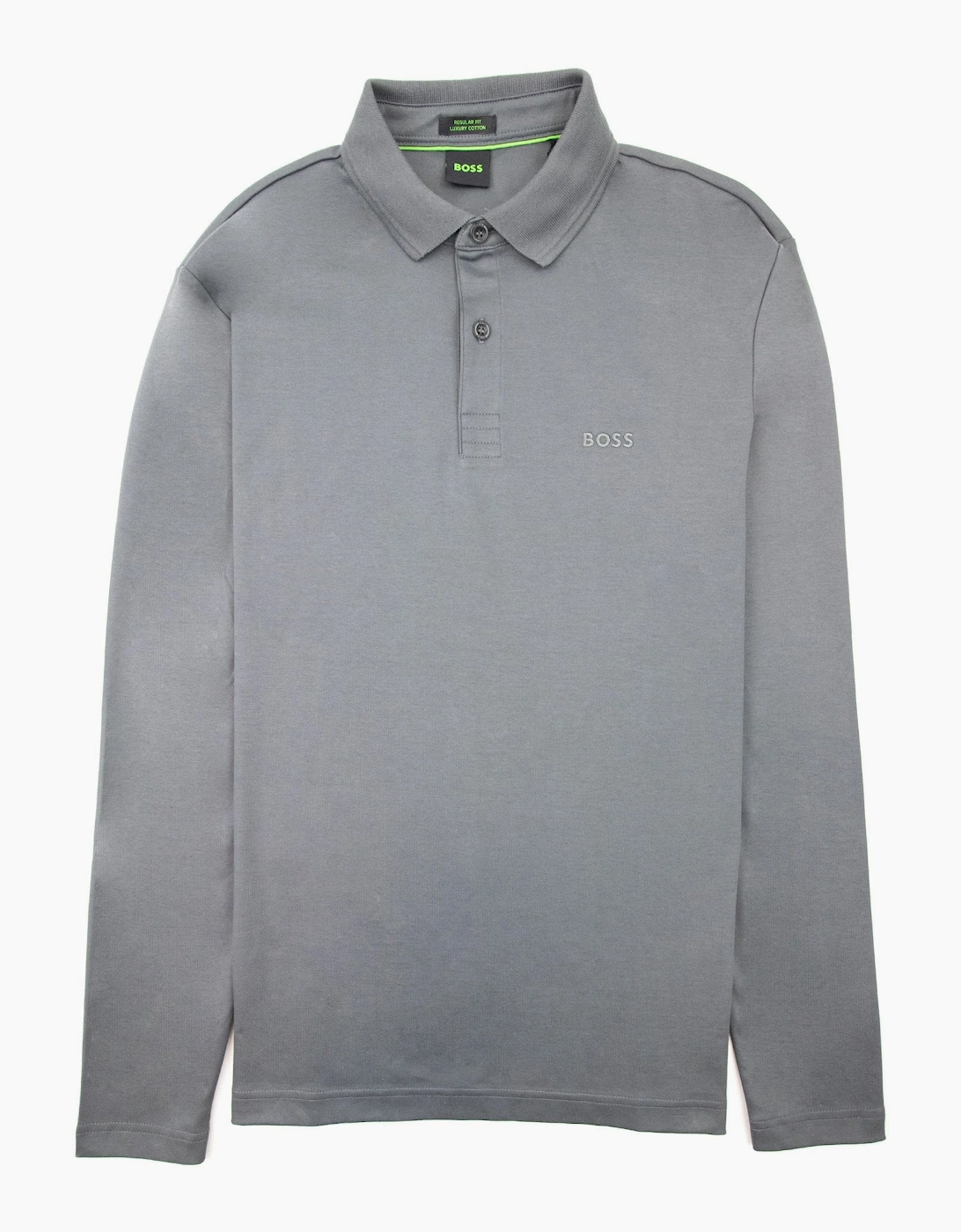 Hugo Boss Pirol Regular Fit L/s Polo Dark Grey 021, 5 of 4