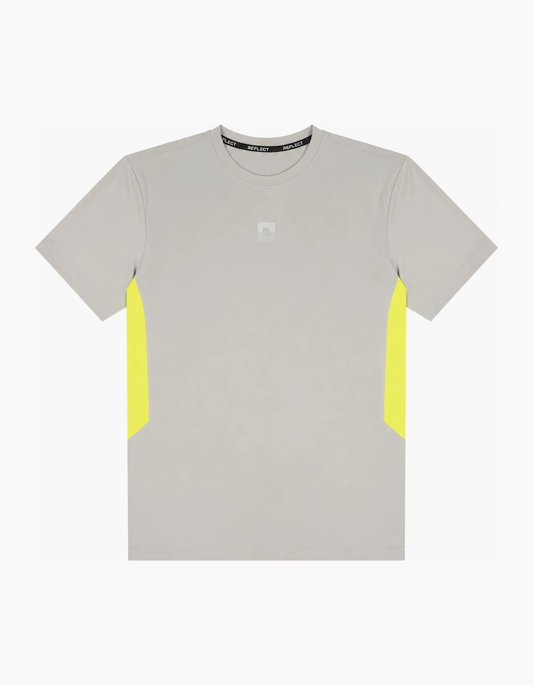 REFLECT Zone Tech T-Shirt Grey/Neon Yellow, 5 of 4