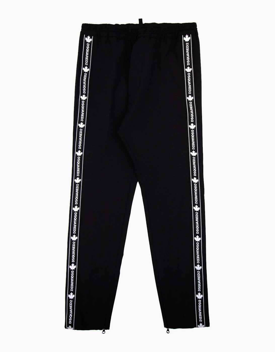 Dsquared2 Tape Details Stretch Wool Joggers Black 900