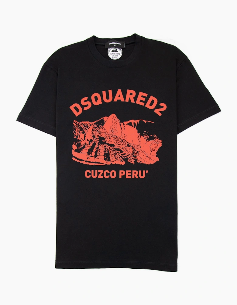 Dsquared2 D2 Cuzco Cool Tee Black