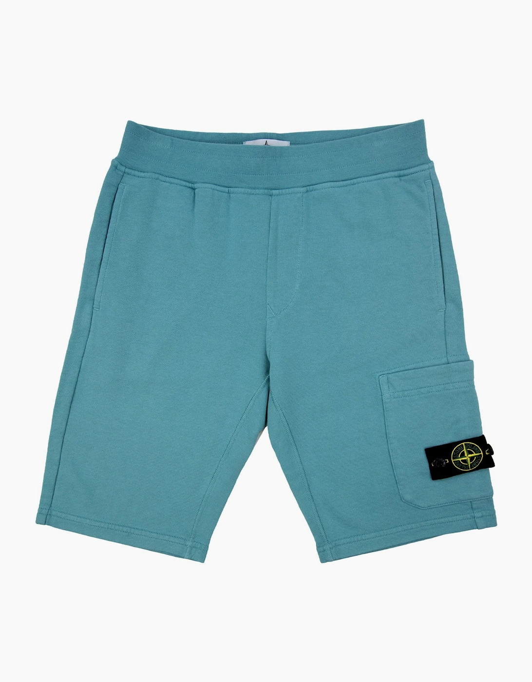 Stone Island Junior S/s Shorts Turquoise V0042