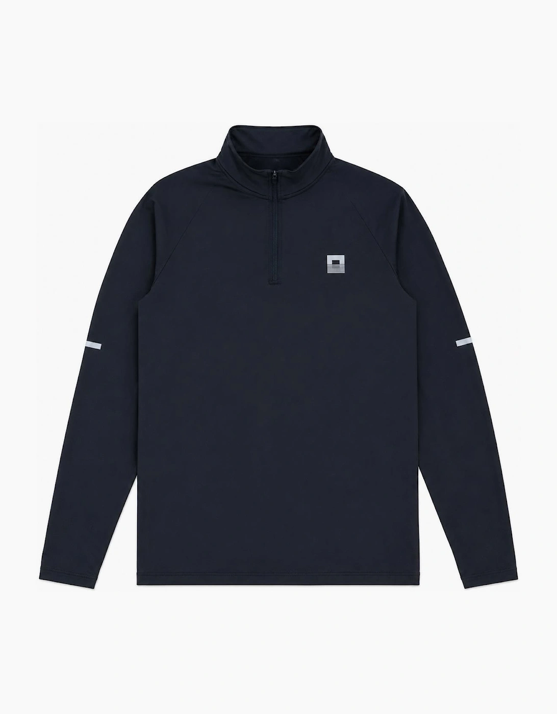 REFLECT Core ID Quarter Zip Track Top Black