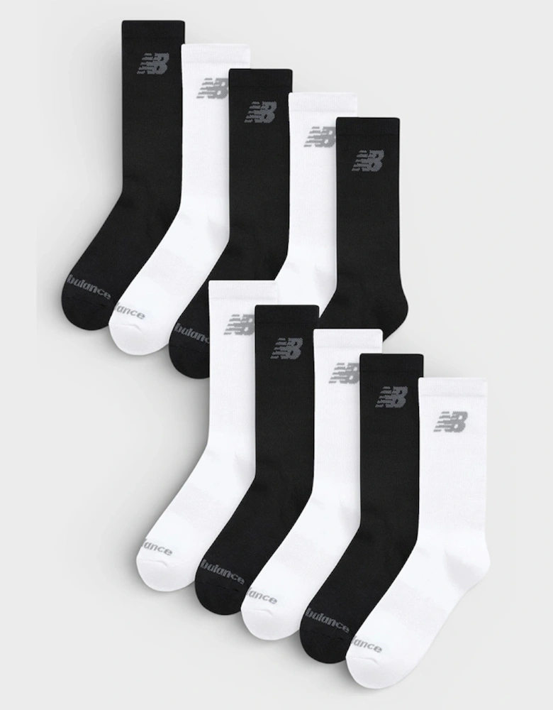 New Balance 10-Pack Cushioned Crew Socks
