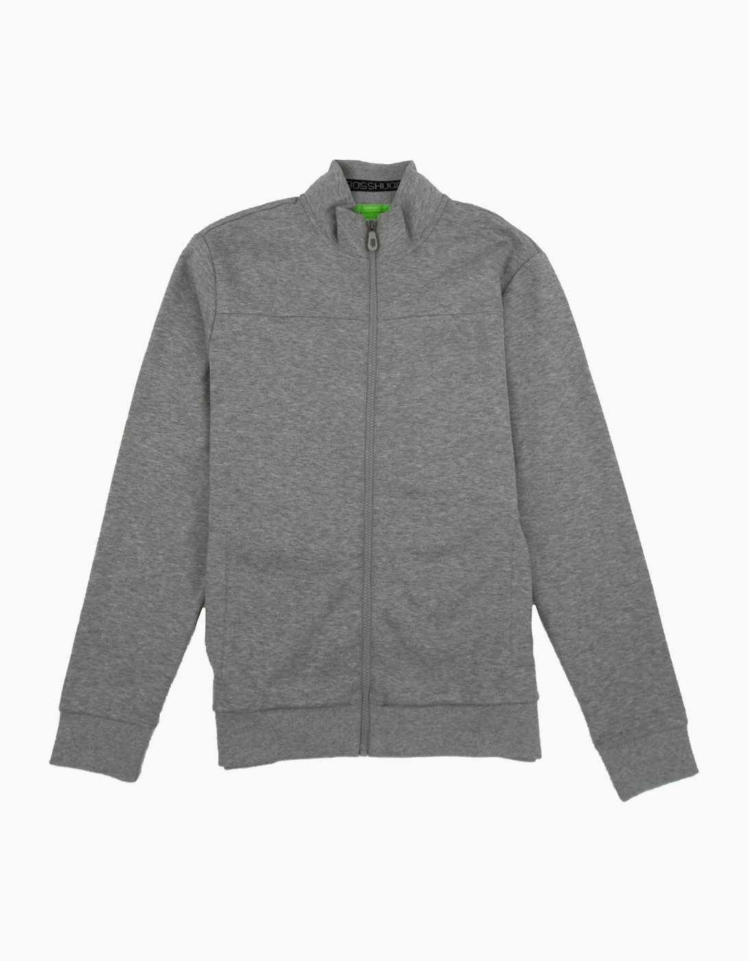 Hugo Boss Zip Up Skaz Funnel Neck Cardigan Grey, 3 of 2