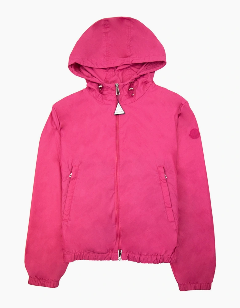 Moncler Women Boissard Rain Jacket Bubblegum Pink 520