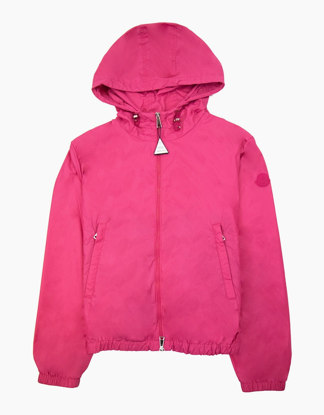 Moncler Women Boissard Rain Jacket Bubblegum Pink 520