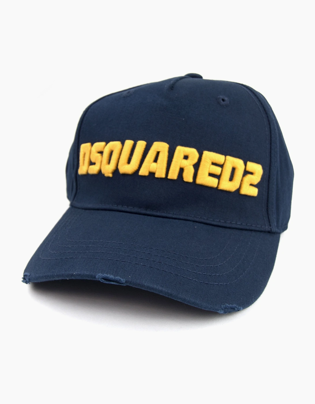Dsquared2 Logo Baseball Cap Navy/yellow
